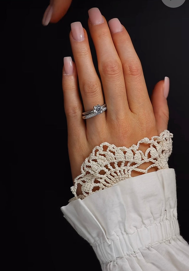 Star Alliansring 0.48 ct diamant, Vigselring / Förlovningsring