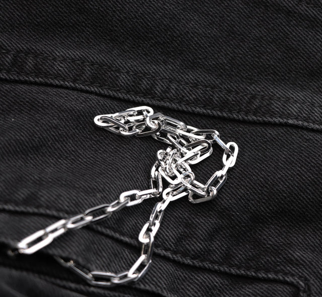 Mila Man Paperclip Halskette für Herren | 925er Silber