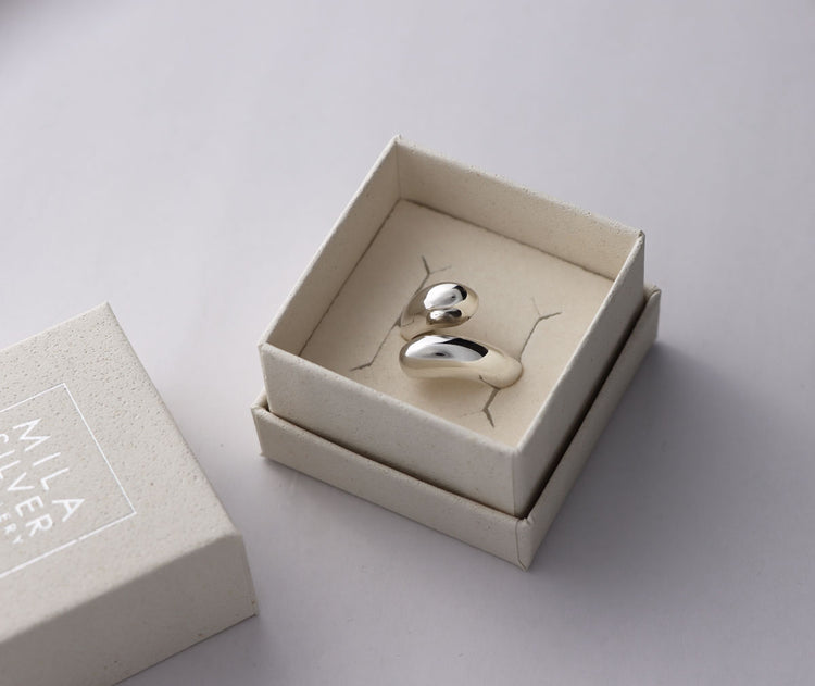 Embrace Silberring | 925 Silver