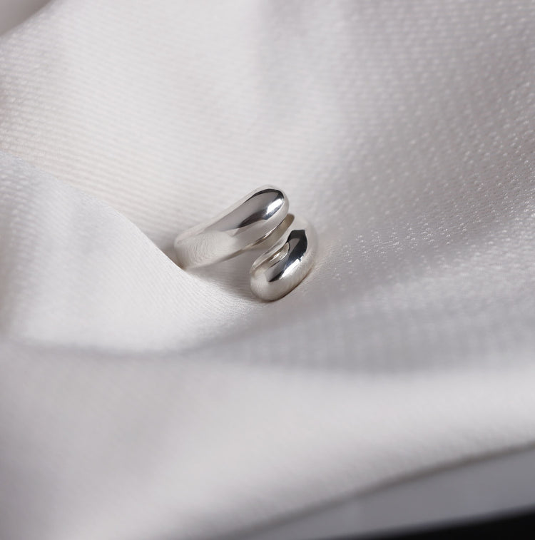 Embrace Silver Ring