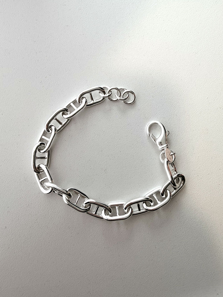 Anchor Chunky Chain Armband | 925 Silber