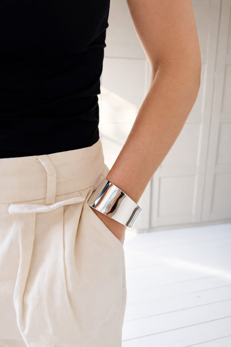 Arc Statement Cuff | 925 Silver