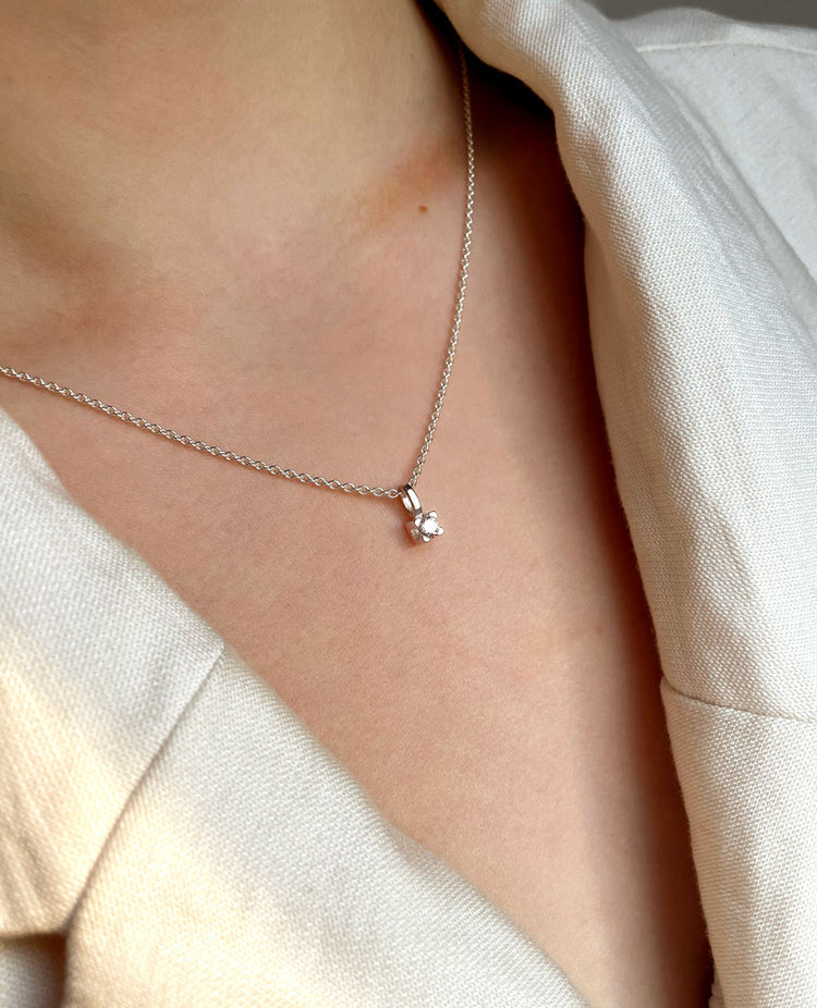 Geschenkset | Monet Diamantkette und Diamantohrringe