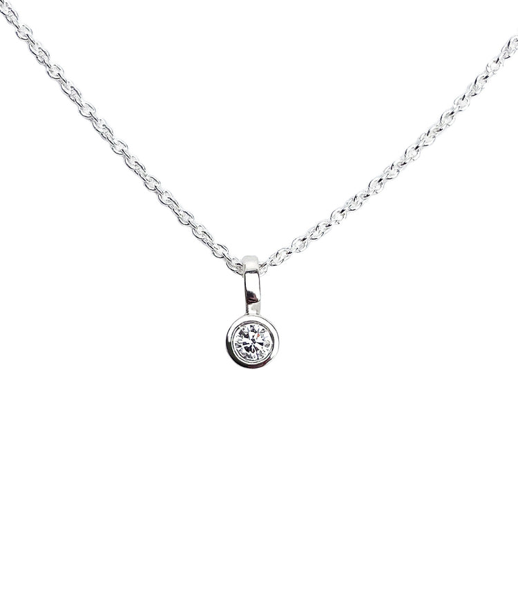 Geschenkset | Minou Diamantkette und Diamantohrringe