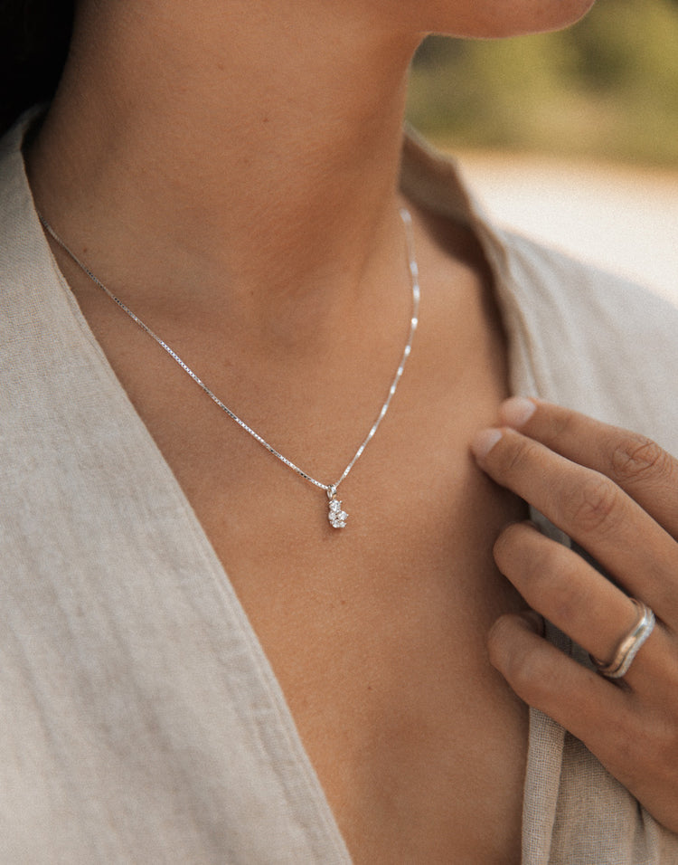 Celine Diamond Necklace 0.25 ct