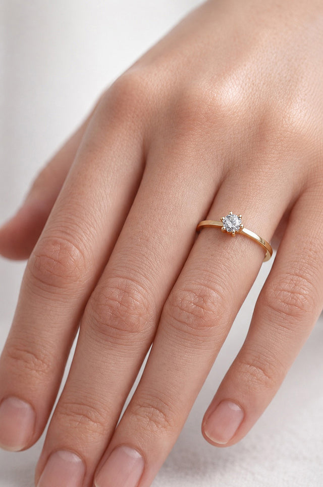 Juliette Diamantring 0,25–0,75 ct | Verlobungs- & Ehering