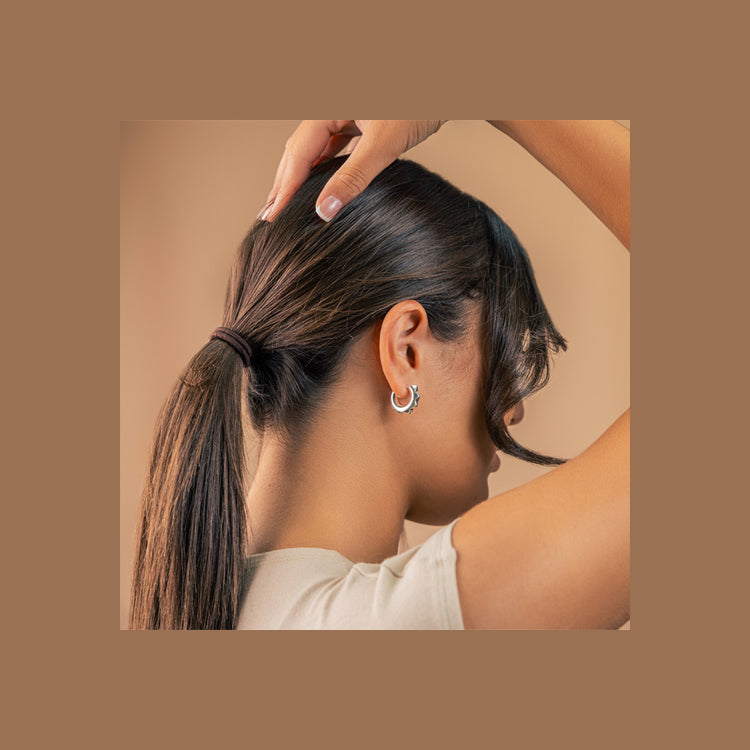 Peak Chunky Hoops | 925 Silber