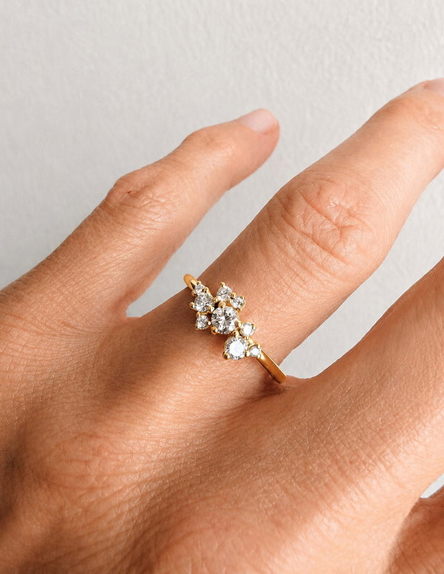Celine Diamantring 0,36 ct, Vigselring / Förlovningsring | 18k. guld