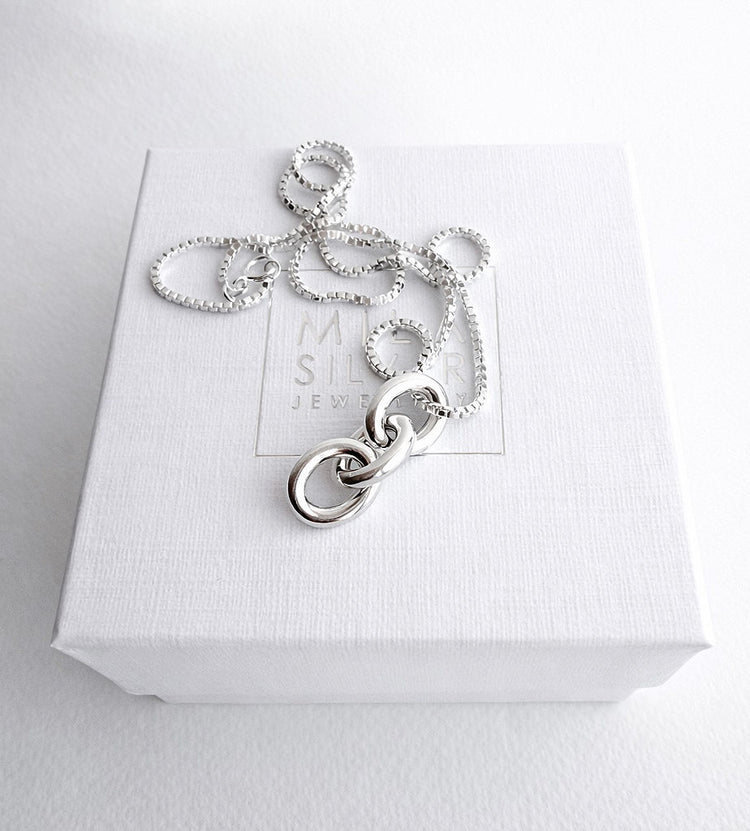 Chunky 12 mm Links Necklace | 925 sterling silver