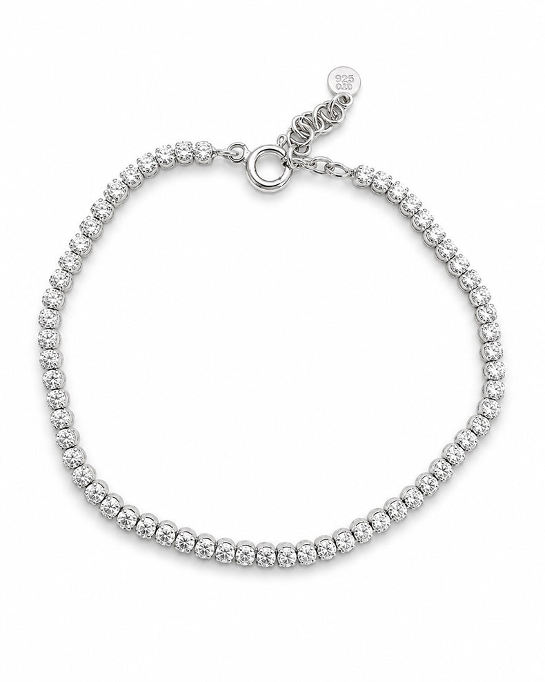 tennisarmband silver