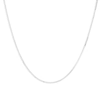 Kedja Venezia silver / Box Chain, 1.5 mm, 70 cm - Mila Silver