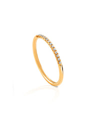 Elise Alliance Ring 0.27 ct diamond, Wedding Ring / Engagement Ring | 18k. gold