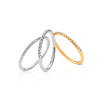 Elise Alliance Ring 0.27 ct diamond, Wedding Ring / Engagement Ring | 18k. gold