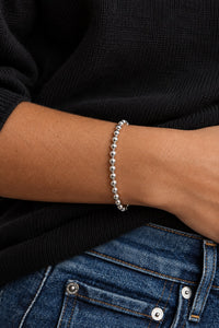 Bubble Armband | Kugelkette 4 mm | 925 silber