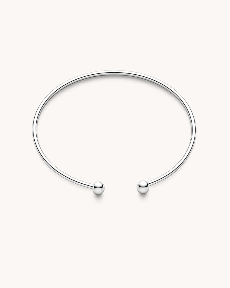 Dagg Manschette Armband, Silber
