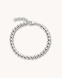 Silver Pearl Armband, silver