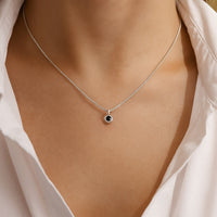 Minou Diamanthalsband, Svart diamant 0,10 ct