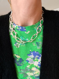 Sample Sale Chunky Chain organic halsband | 925 silver