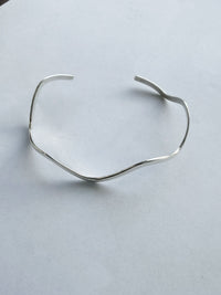 Sample Sale Wavy Cuff armband | 925 silver