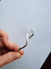 Sample Sale Wavy Cuff armband | 925 silver