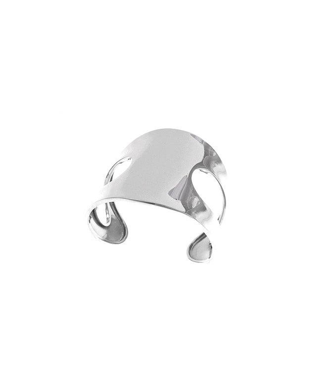 Curved Cuff armband | 925 silver
