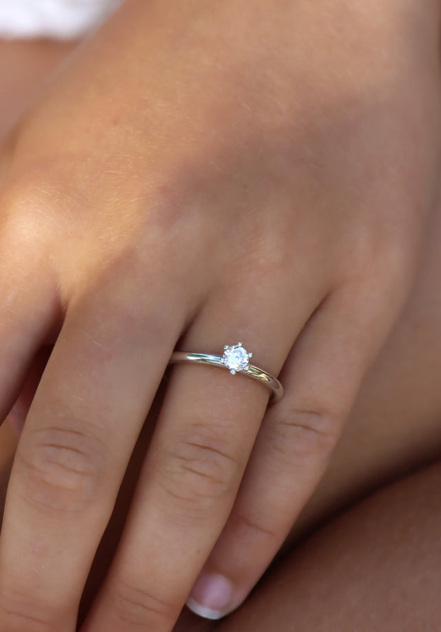 Julie 0.25 ct diamond ring, Wedding / Engagement ring | 18k. gold