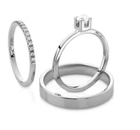 Monet Ehering / Verlobungsring, Solitärring 0,25 ct. Diamant