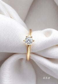 Julie 0.25 ct diamond ring, Wedding / Engagement ring | 18k. gold