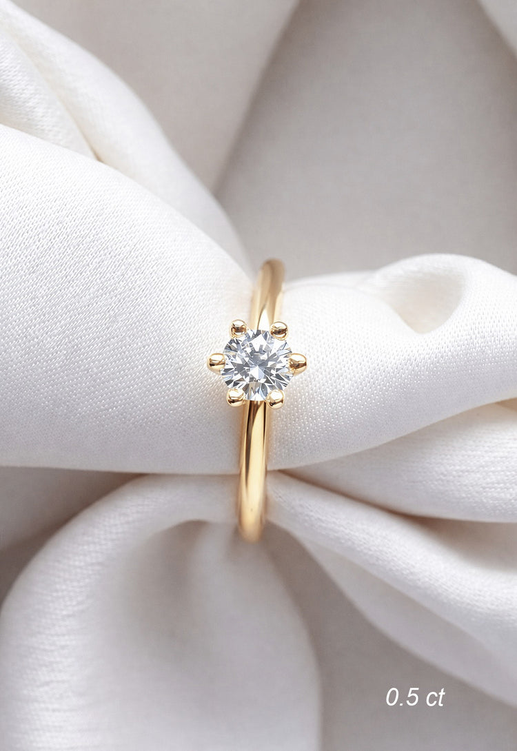 Julie 0.25 ct diamond ring, Wedding / Engagement ring | 18k. gold