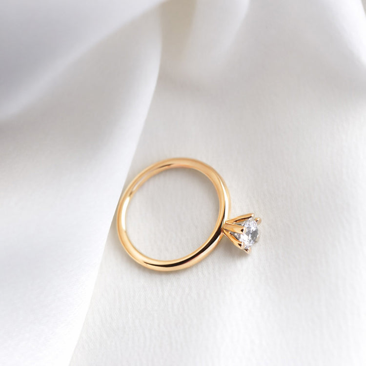 Julie 0.25 ct diamond ring, Wedding / Engagement ring | 18k. gold