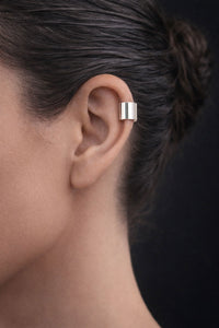 Plain Wide ear cuff | 925 silver