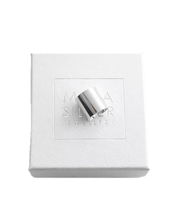 Plain Wide ear cuff | 925 silver