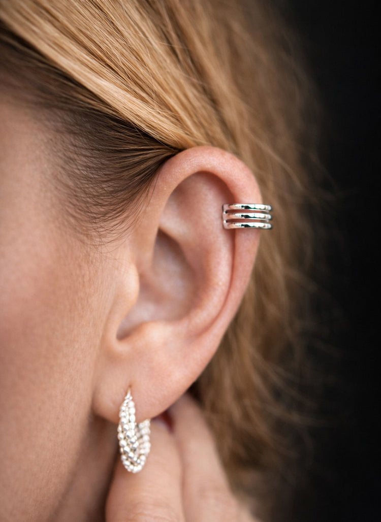 Linjer ear cuff | 925 silver
