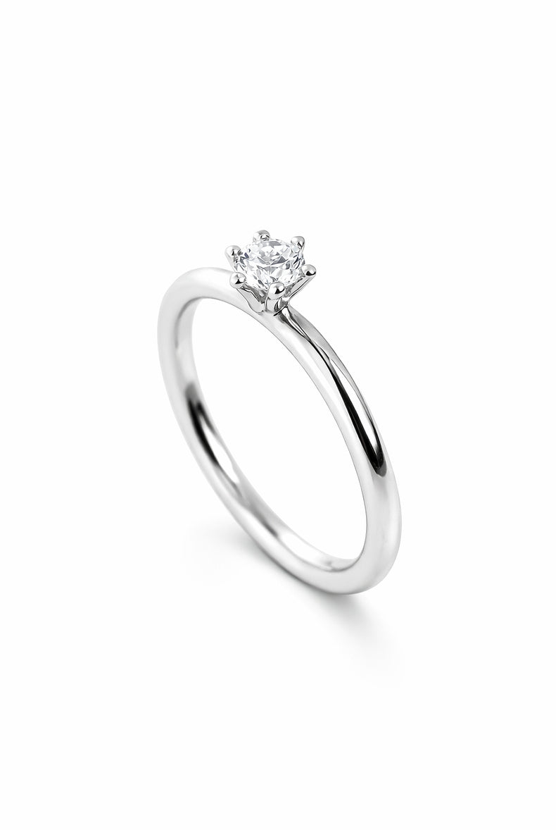 Julie Diamantring (0,25 ct), Verlobungs-/Ehering | 18 Karat Gold