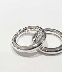 Mila Combo Silberring, 4 mm