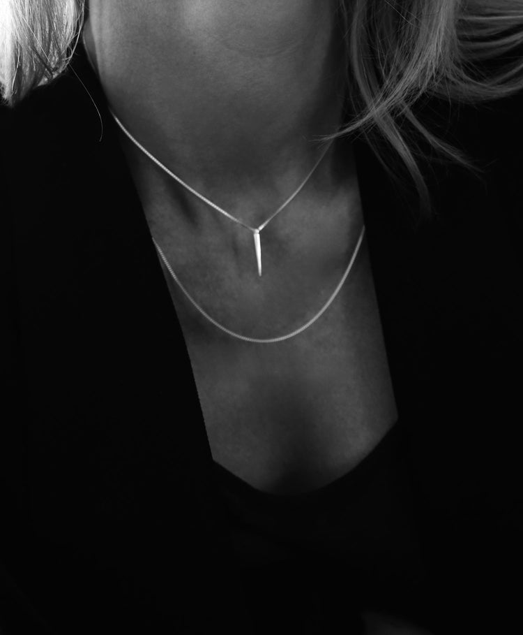 Culminer Silver Necklace