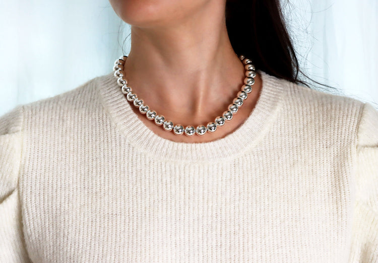 Happy Chunky Halskette | 925 Silber