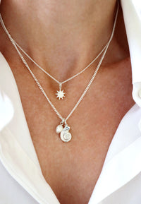 Summer Edition Sol silver necklace