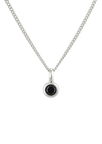Minou Diamanthalsband, Svart diamant 0,10 ct