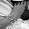 JUPITER Bangle silver - Mila Silver