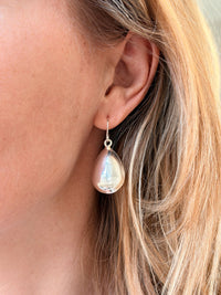 Hanging Large Drop earrings | 925 silver