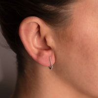 Sample Sale Dotted Hook Örhängen | 925 silver