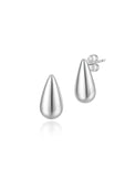 örhängen med medelstora droppar i. äkta silver