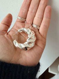 Sample Sale Baguette örhängen | 925 silver