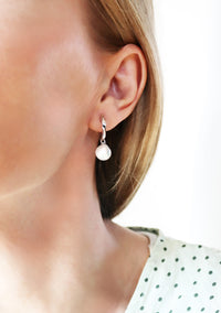 Perlenohrringe, Edison Pearl Hoops