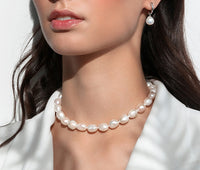 Pearl Necklace Baroque Pearls, Large