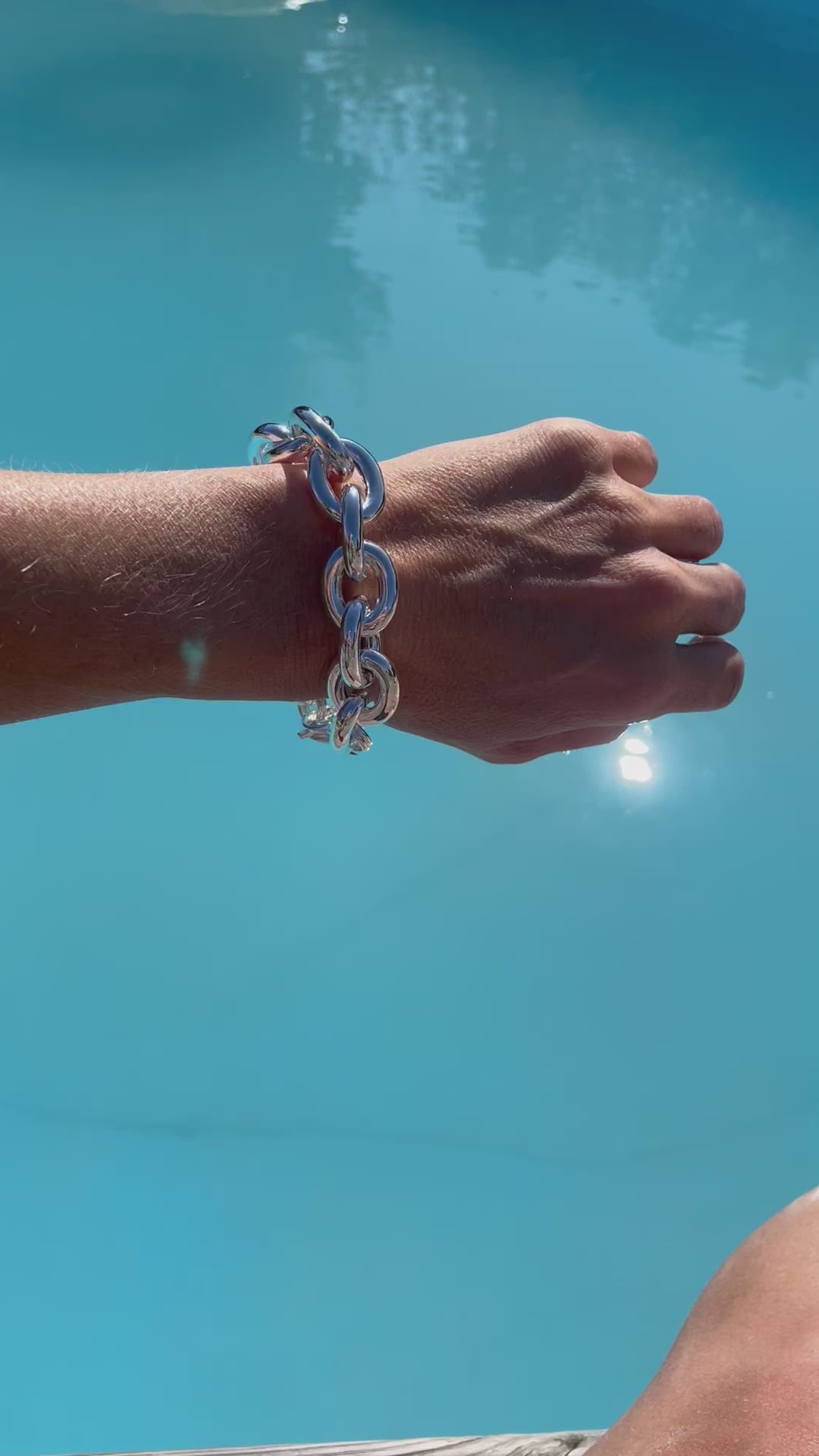 Mega Chunky Chain Bracelet | Statement silver bracelet – Mila Silver