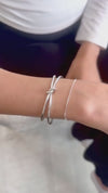 Luna Cuff Armband | 925 Silber