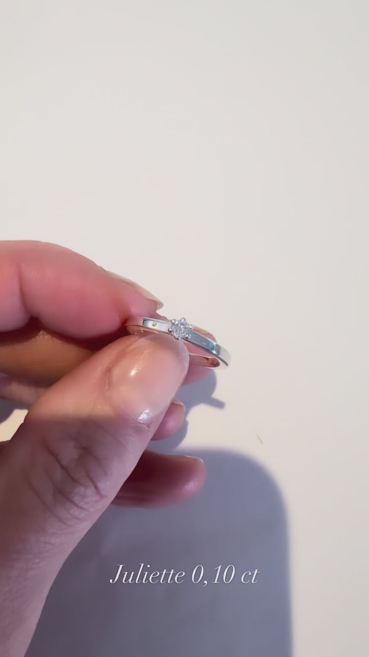 Juliette Diamantring 0,25–0,75 ct | Verlobungs- & Ehering