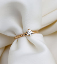 Julie 0.25 ct diamond ring, Wedding / Engagement ring | 18k. gold
